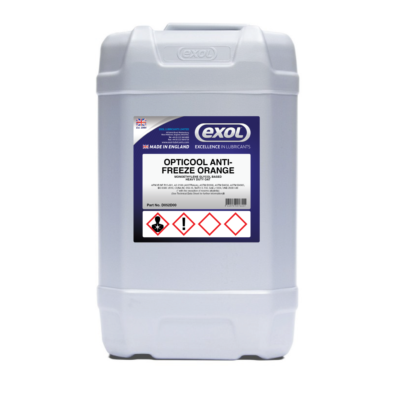 Antifreeze Orange 25L Antifreeze Orange 25L