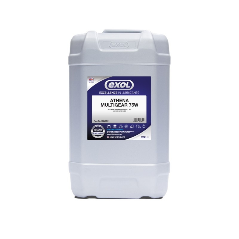 <div>Athena Multigear 75W is a fully synthetic low-viscosity manual transmission fluid that can be used in a wide variety of modern vehicles. It is formulated using carefully selected synthetic basestocks and specialised advanced additives, designed to protect transmission systems and offer the best possible fuel economy in all driving conditions.</div> <div><br /> 	</div> <div>Athena Multigear 75W is suitable for synchronised manual transmissions where a fluid of this type is specified by the vehicle manufacturer. It may also be used in some dry-clutch DCT systems where a fluid of this type is specified.</div> <div><br /> 	</div>