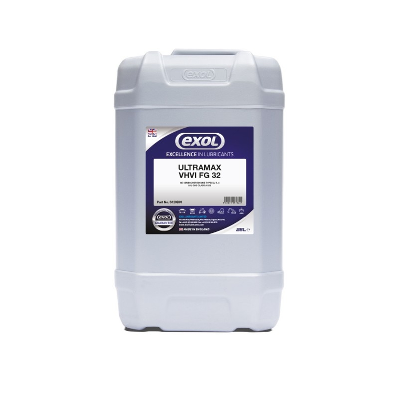 <div>Ultramax VHVI FG 32 is manufactured from severely&nbsp;<span style="text-transform: inherit;">hydro-cracked white oils with excellent anti-wear and thermal stability properties.&nbsp;&nbsp;<span style="color: rgb(66, 66, 67); text-transform: inherit;">Ultramax&nbsp;</span><span style="color: rgb(66, 66, 67); text-transform: inherit;">VHVI</span><span style="color: rgb(66, 66, 67); text-transform: inherit;">&nbsp;FG 32 is formulated for vane, piston and gear hydraulic pumps where an oil of this viscosity is specified.</span></span></div> <div><br /> 	</div> <div>Benefits:</div> <ul> 	<li>Low coefficient of friction provides excellent lubrication and reduces wear.</li> 	<li>Fully synthetic oil provides extremely wide temperature stability and ensures greatly extend servicing intervals.</li> 	<li>Low foaming reduces residue and scum build-up, which extends maintenance intervals.</li> </ul>