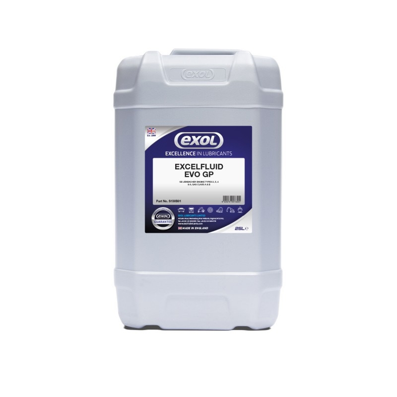<div> 	<div>Excelfluid EVO GP a multi-functional formaldehyde free, low oil semi-synthetic metal process fluid which <span style="text-transform: inherit;">when diluted in water will perform most&nbsp;</span><span style="text-transform: inherit;">applications on a wide range of materials.</span></div>Excelfluid EVO GP incorporates the latest non-staining performance additives to ensure complete multi-metal&nbsp;<span style="text-transform: inherit;">compatibility. Excelfluid EVO GP is based upon synthetic and natural esters to provide excellent machining&nbsp;</span><span style="text-transform: inherit;">performance across a wide range of applications.</span></div>